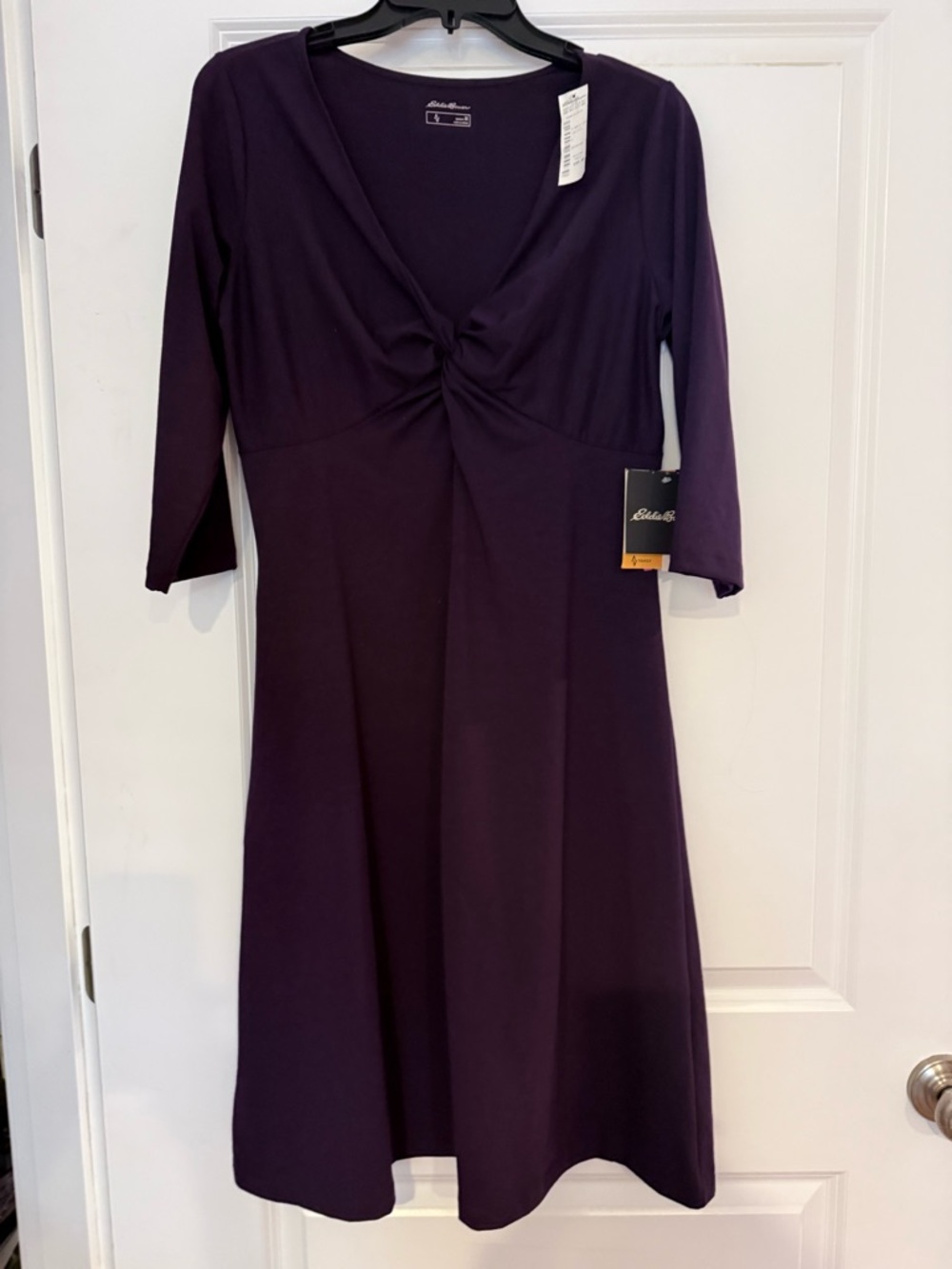 Eddie Bauer NWT Purple Travex Wool/Laine UPF 50 Women’s Size Medium